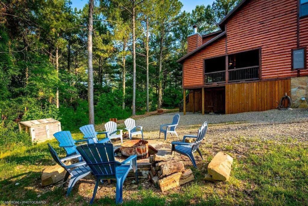 Iron Horse Lodge Sleeps 18, Games, Fire Pit, Hot Tub, Ev, More Broken Bow Luaran gambar