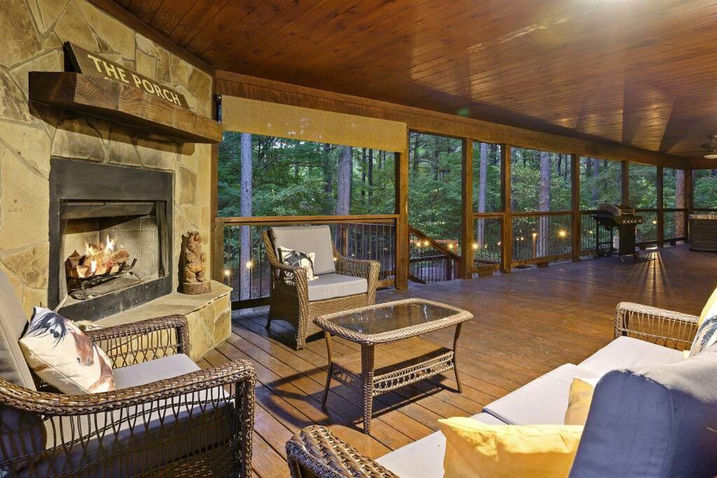 Iron Horse Lodge Sleeps 18, Games, Fire Pit, Hot Tub, Ev, More Broken Bow Luaran gambar